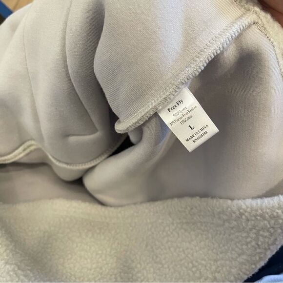 Women's Bamboo Sherpa Fleece Half Zip - Picture 7 of 10